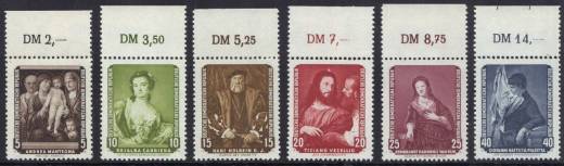 DDR Nr. 586-591 P OR