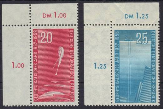 DDR Nr. 616-617 P EOL