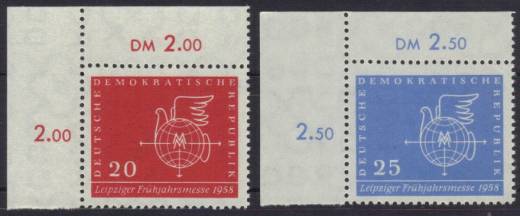 DDR Nr. 618-619 P EOL
