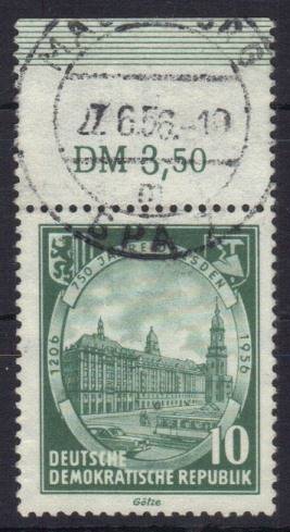 DDR Nr. 524 P OR Vollstempel MAGDEBURG