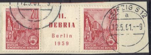 DDR Nr. 580 B WZd 22
