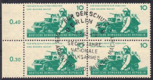 DDR Nr. 877 4er-Block