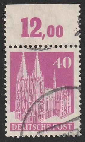 Bizone Nr. 90 eg OR (12,oo DM, Bargel)