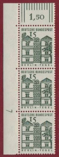 BRD Nr. 455 DZ 7 pos. AIIIb