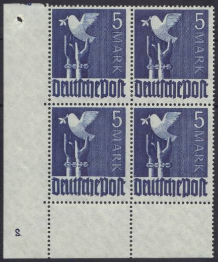 962a Pl.-Nr. 2 EUL im 4er-Block