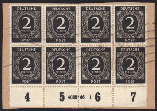912a HAN 4052.46-1 auf 8er-Einheit mit Vollstempel