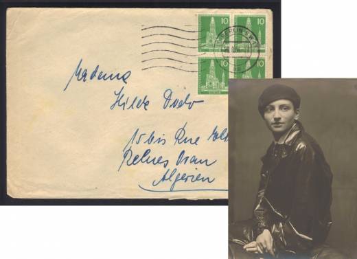 Berlin Nr. 144 MeF (4) / Social Philatelie, BERLIN - Algerien 1956!!!RRR