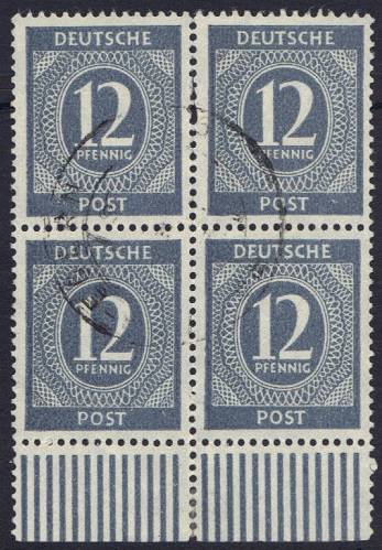 920a 4er W UR Vollstempel !!!