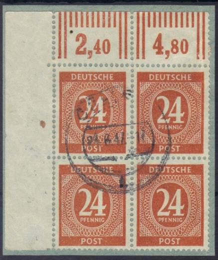 925a 4er W EOL Vollstempel !!!