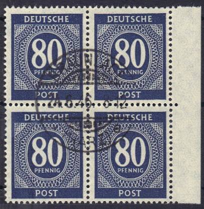 935a 4er SR R Vollstempel !!!