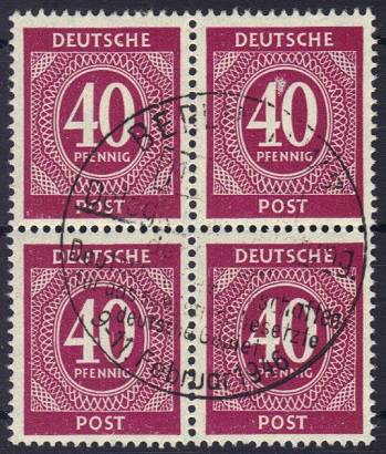 929a 4er-Block SST BERLIN Delegiertenberatung 11.02.46!