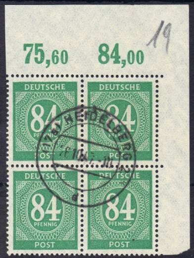 936a 4er P EOR Vollstempel !!!RRR