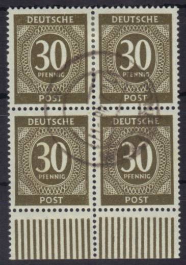 928b 4er W UR Lötpaar Vollstempel !!! Zahnlochausfall links!
