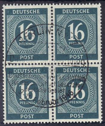 923b 4er-Block Vollstempel BERLIN