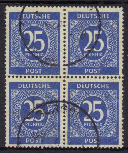926b 4er-Block Vollstempel, Befund Schlegel BPP!!!RRR