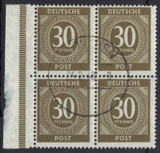 928b 4er SR L Schutzleiste, Vollstempel !!!