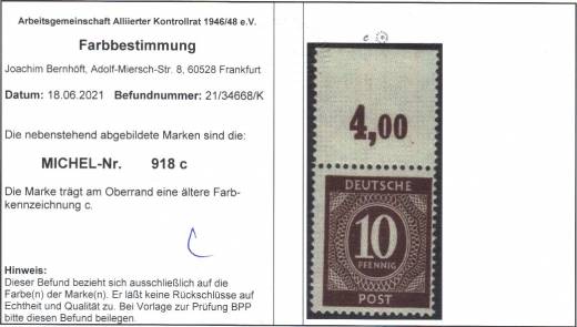 918c P OR dgz, Befund ArGe!!!RRR