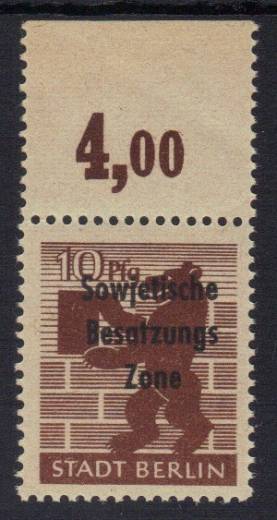SBZ Nr. 203 A waz P OR dgz DD II !!