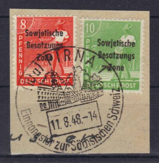 SBZ Nr. 185b, gepr. Paul BPP