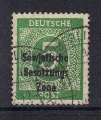 SBZ Nr. 207b AF IV, gepr. Paul BPP!!!