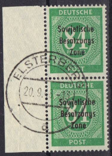SBZ Nr. 211a P SR Paar, gepr. Paul BPP
