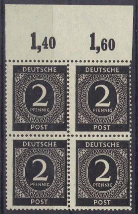 912a 4er P OR leicht verzähnt