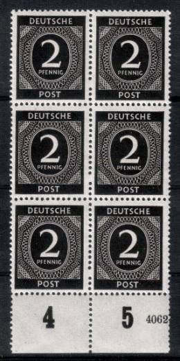 912a 6er-Block, mit HAN + Zahnnadelausfall