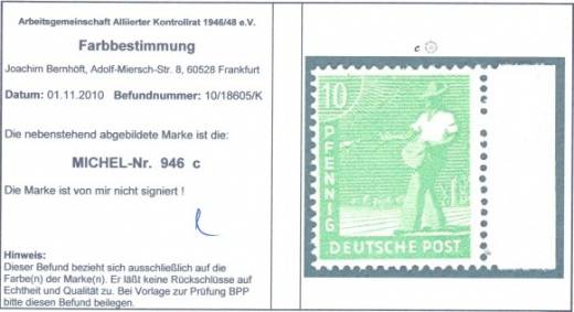 946c SR R mit ArGe Befund