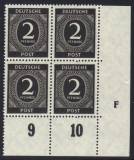 912a DZ F klein F100  9/3 im 4er P EUR