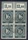 923a 4er W OR Vollstempel, Befund BPP !!!RRR
