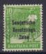 SBZ Nr. 42 A EF Ortskarte Dresden-Blasewitz, gepr. Kunz BPP