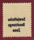 SBZ Nr. 202 A m. Aufdruckabklatsch