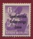 SBZ Nr. 97 AYby MeF Pössneck / Thüringen gepr. Ströh