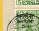 SBZ Nr. 202 MeF a. Fernbrief BAD SALZUNGEN