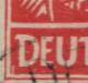 SBZ Nr. 222a PF F44 Senkr. Kratzer vor D von Deutsche. !!!RRR