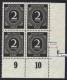 912a DZ F klein F100  9/3 im 4er P EUR