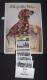 Greeting card extendable, dachshund, Mailbox, Flower, ca.1950