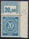 924a W EOR F10 (20,00) fetter Oberrand!
