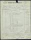 Frankreich barfrankierter Faltbrief (25 C.) Lille - Metz 1851