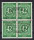 930 4er-Block Vollstempel BERLIN 11.2.46, Befund Schlegel BPP !!!RRR