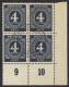 914b 4er P EUR Vollstempel, Befund ArGe!!!RRR