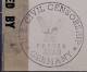 Postal supplementary stamp type A17a-4 Am. Zone, KARLSRUHE - Switzerland 4.3.47, censorship A2 / A-102 !! 