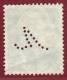 BRD Nr. 181 mit Firmenlochung / Perfin V`