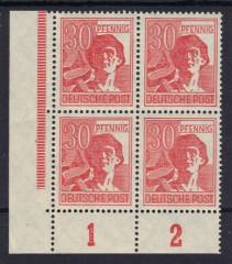 953 PF F82 im 4er P EUL aus seltener Bogentype!