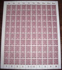 Bogen Nr. 921 Pdgz HAN 442.45-1 !!!