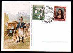BRD Nr. 153 Jugend 1952 a. Sonderkarte SST Coburg Briefmarkenausstellung