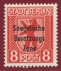 SBZ Nr. 202A PF neu Punkt vor B + PM S6 !!!