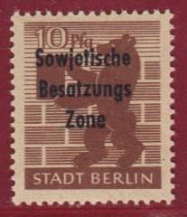 SBZ Nr. 203A a waz, gepr. Paul BPP