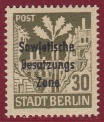 SBZ Nr. 206A a waz, gepr. Paul BPP
