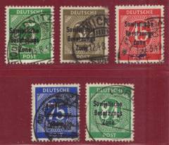 SBZ Nr. 207-211
